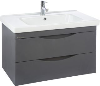 Тумба под раковину Bellezza Санриса 100см серебро 00000007819